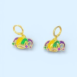 Colorful Jester Earrings
